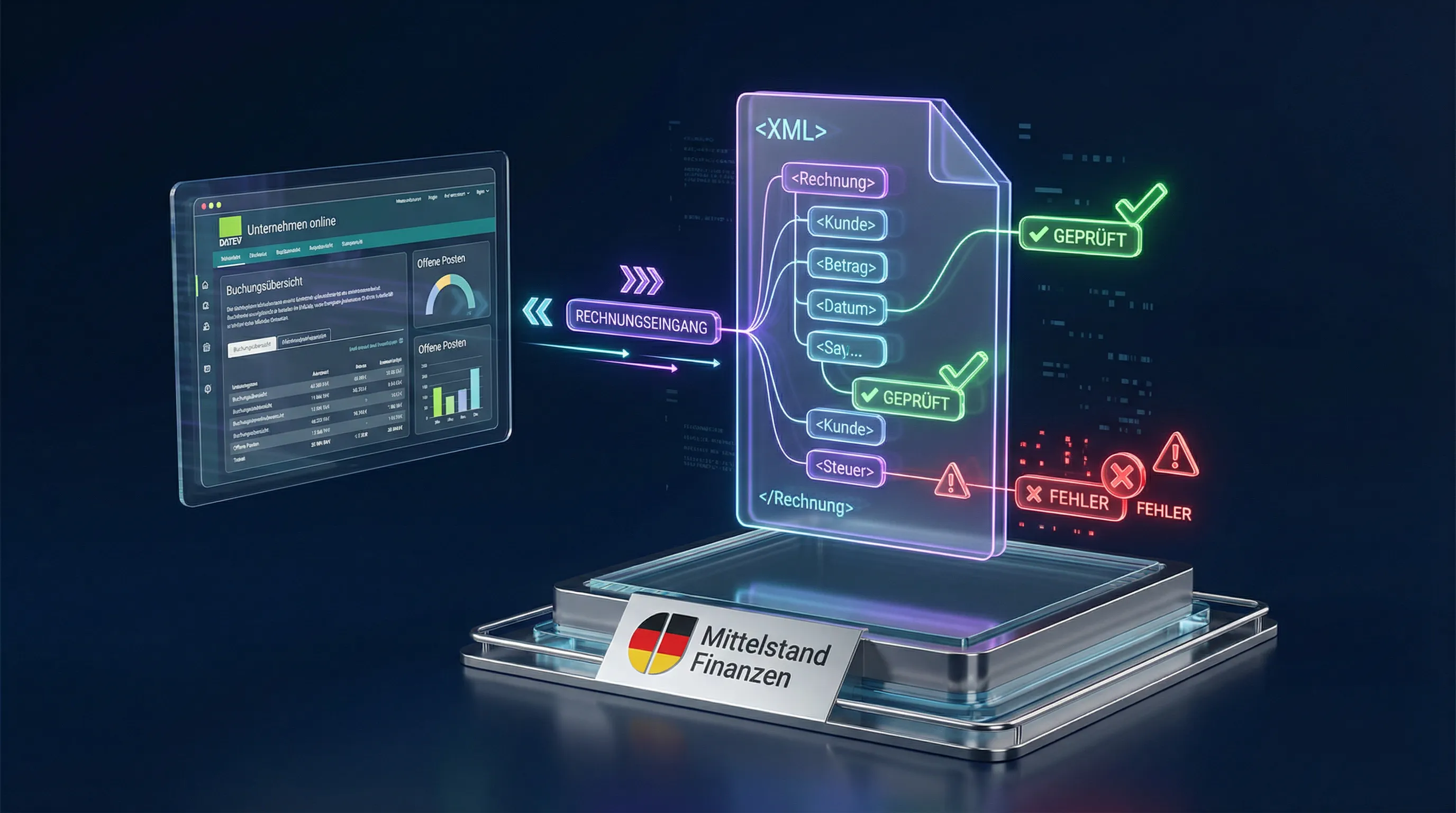 XRechnung ZUGFeRD DATEV Automatisierung mit KI – vollständiger Leitfaden 2026