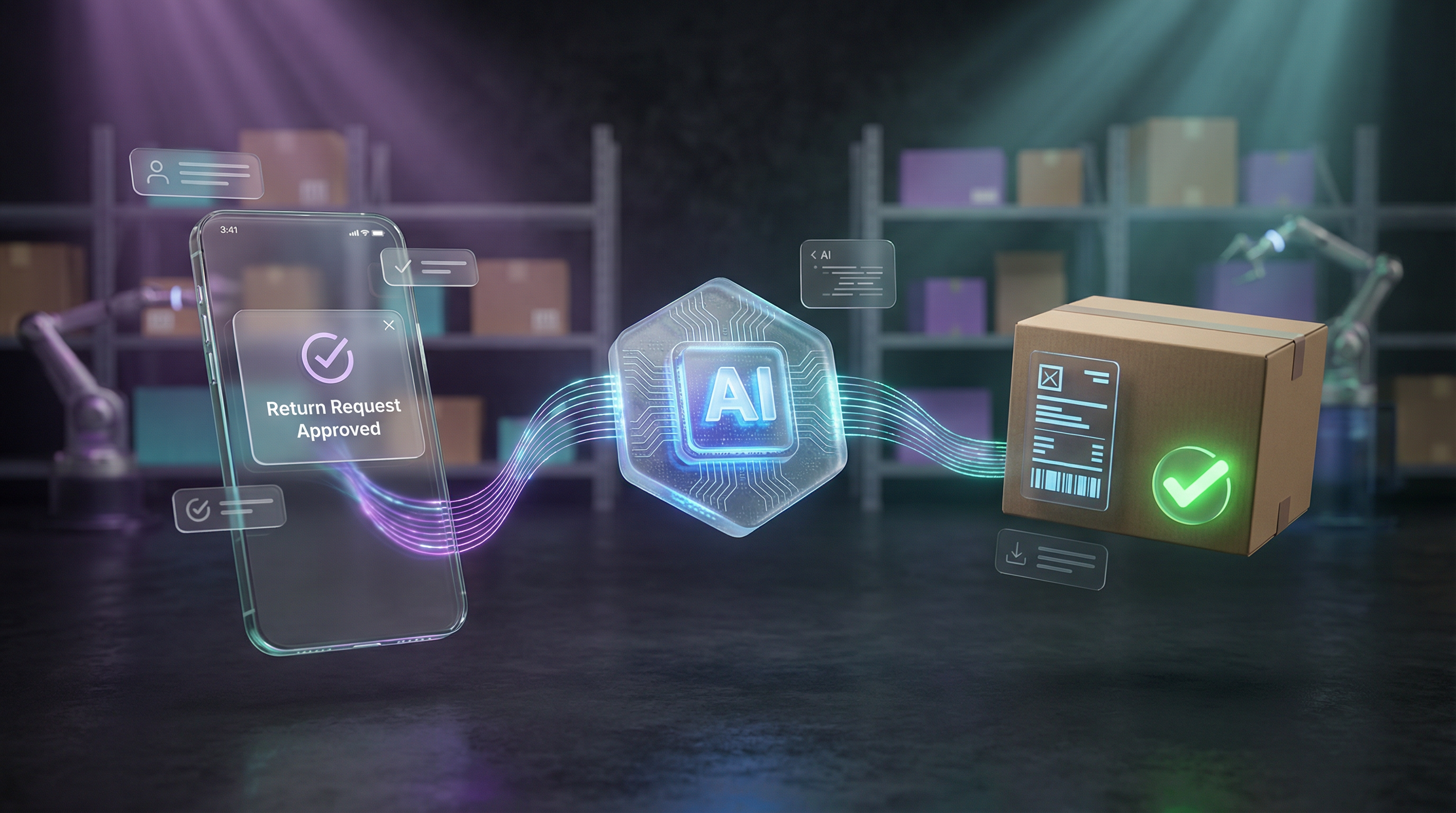 Automate return requests with AI – complete workflow for online stores